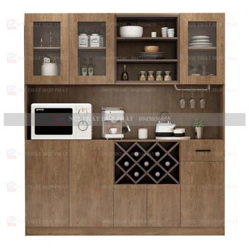 Kệ Bếp Gỗ KBG039 - Tủ Bếp, Tủ Rượu, Tủ Trang Trí Nhà Đẹp